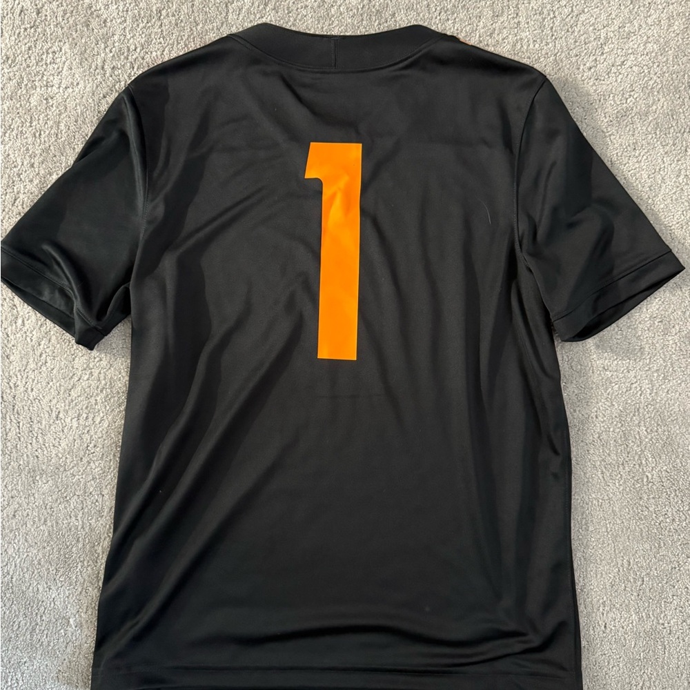 Nike mens Tennessee Volunteers Blackout Football Jersey, M - Picture 2 of 3